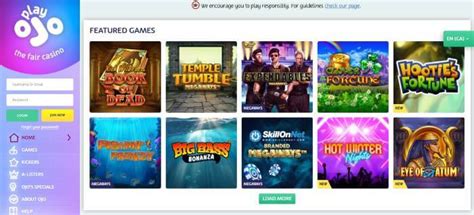 casino ojo|play ojo casino free.